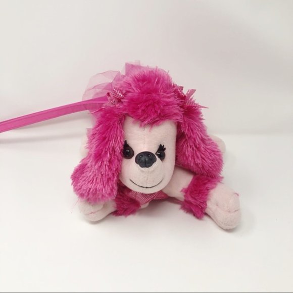 Poochie & Company Dog Poodle Pink Girls Purse - Picture 12 of 12